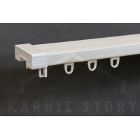 Карниз пластиковий дворядний LUX S Karniz-flex 100 см