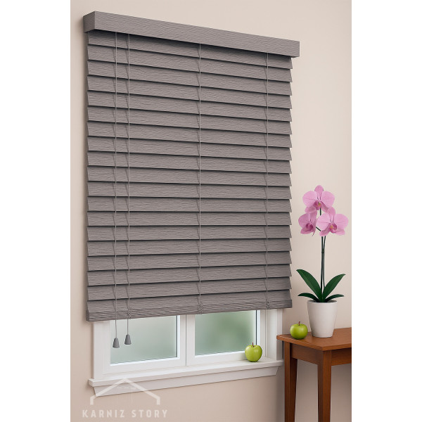 Дерев'яні жалюзі 50мм Paulownia Comfort 70х90 см