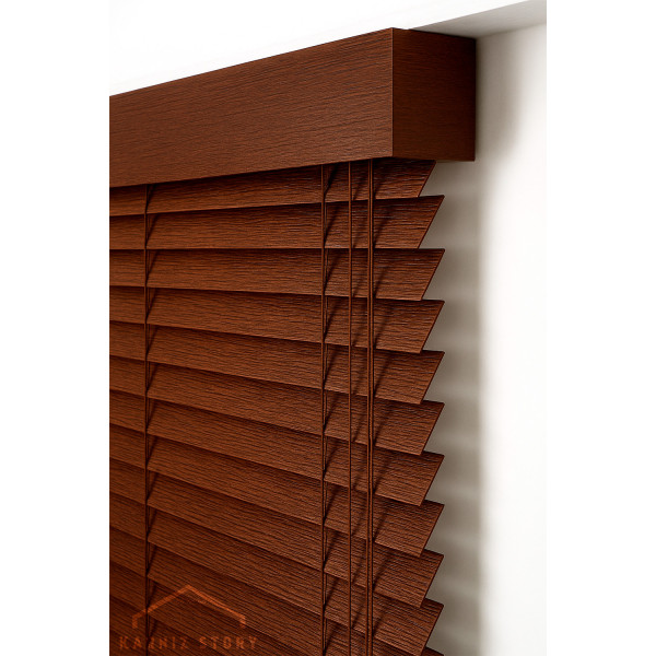 Дерев'яні жалюзі 50мм Paulownia Comfort 70х90 см