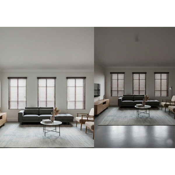 Дерев'яні жалюзі 50мм Paulownia Comfort 70х90 см