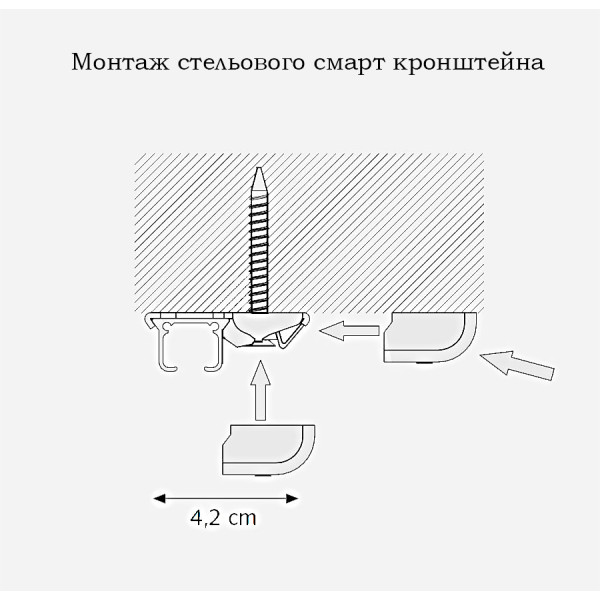Кронштейн SMART стельовий Forest